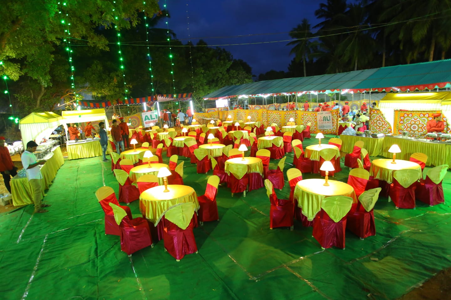Outdoor Catering Setup | Al Arab Caters Nagercoil
